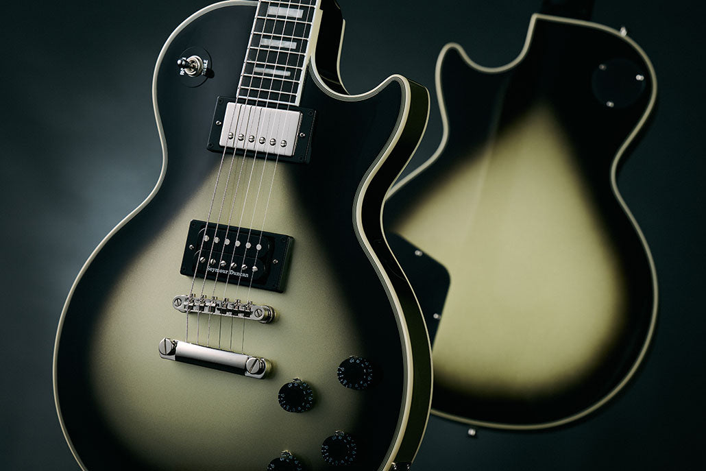 Banner Image For Epiphone and Gibson Custom unveil the Adam Jones 1979 Silverburst Les Paul Custom