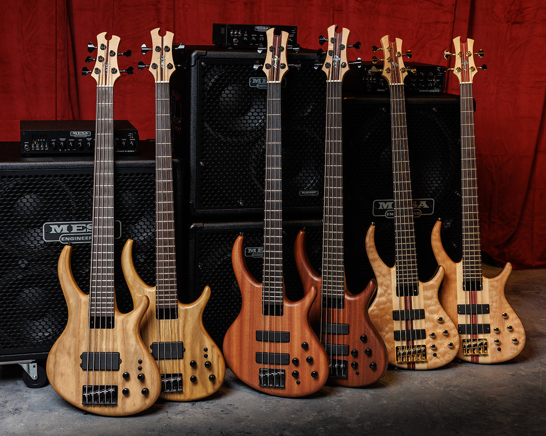 Banner Image For Tobias basses return with iconic designs and modern innovations in both four and five string configurations