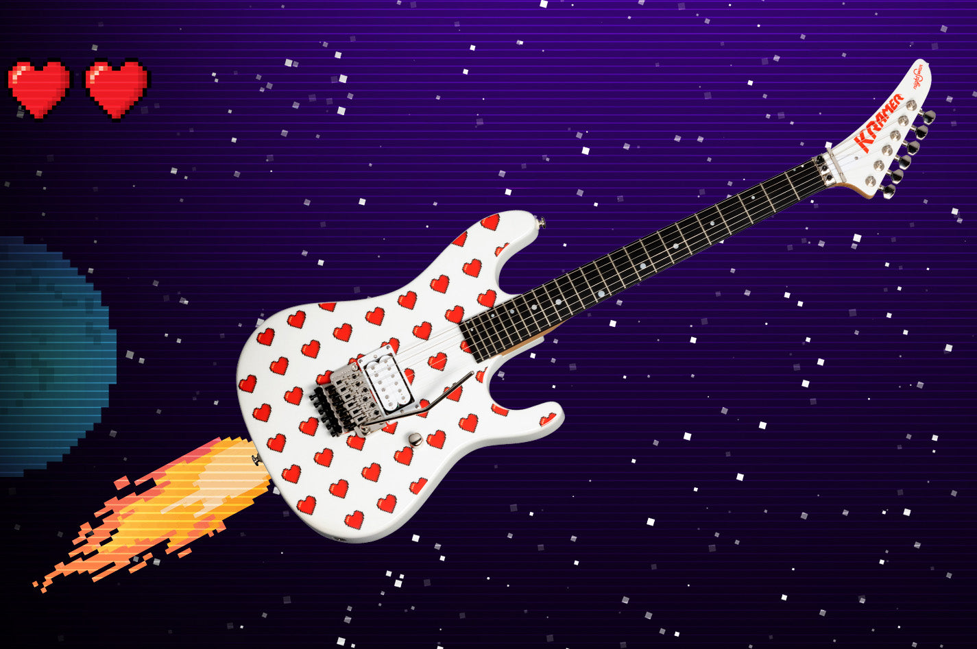 The Kramer Nightswan returns with a limited “Pixel Hearts” graphic