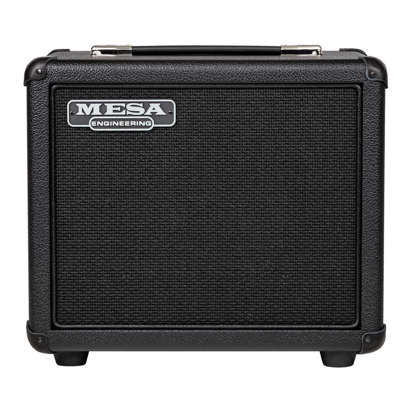 Mesa/Boogie 1x10 Rectifier Cabinet, Black Bronco Vinyl with Black Jute Grille & Black Piping Cabinet Mesa/Boogie