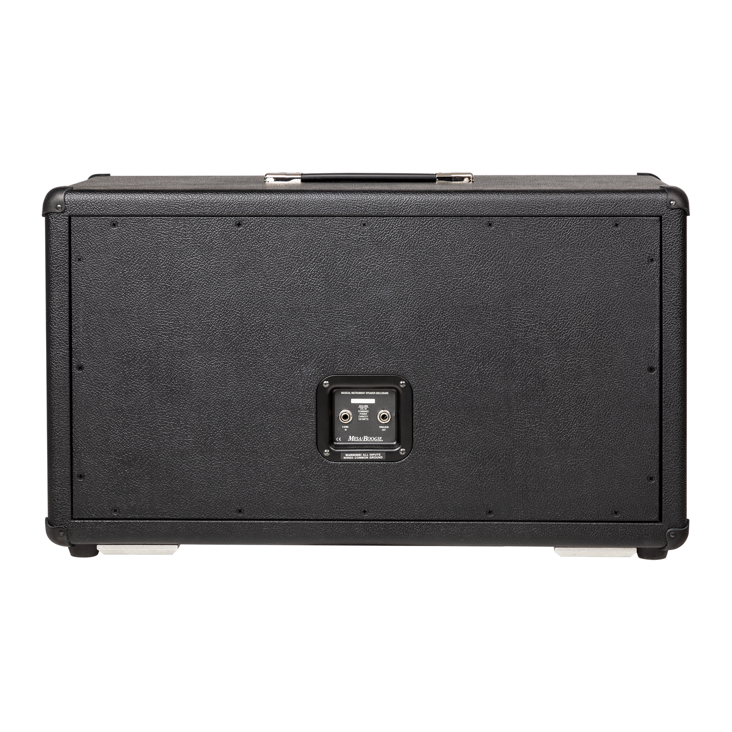 Mesa/Boogie 2X12 Horizontal Rectifier Cabinet, Black Bronco Cabinet Mesa/Boogie