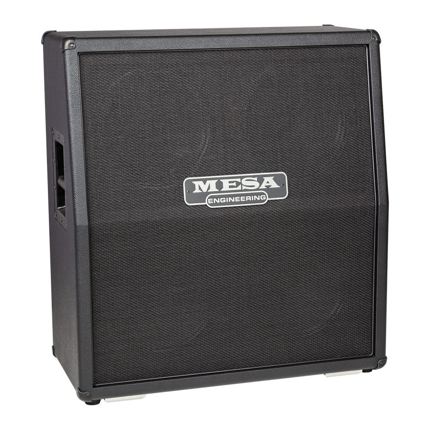 Mesa/Boogie 4X12 Rectifier Standard Slant Cabinet, Black Bronco Cabinet Mesa/Boogie