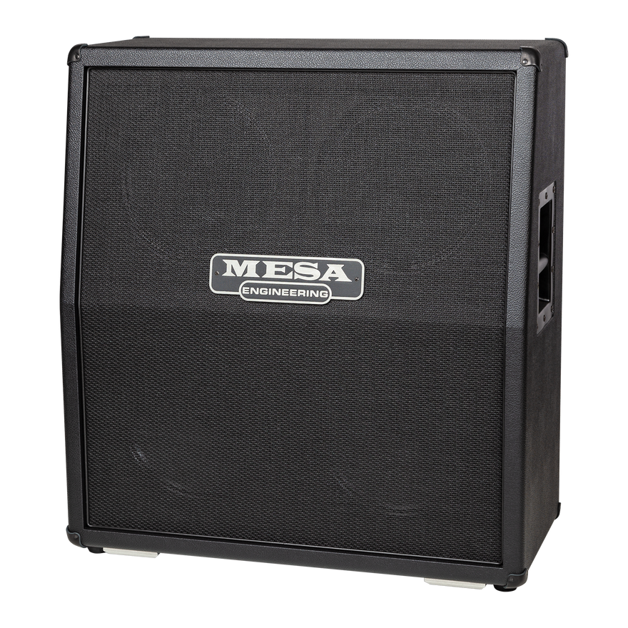 Mesa/Boogie 4X12 Rectifier Standard Slant Cabinet, Black Bronco Cabinet Mesa/Boogie