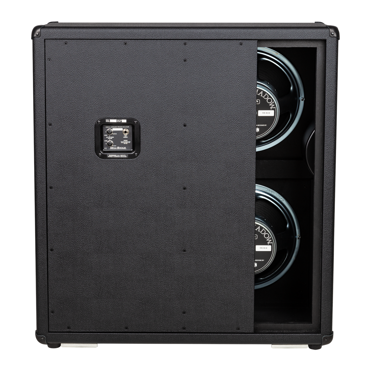 Mesa/Boogie 4X12 Road King Rectifier Slant Cabinet, Black Bronco Cabinet Mesa/Boogie