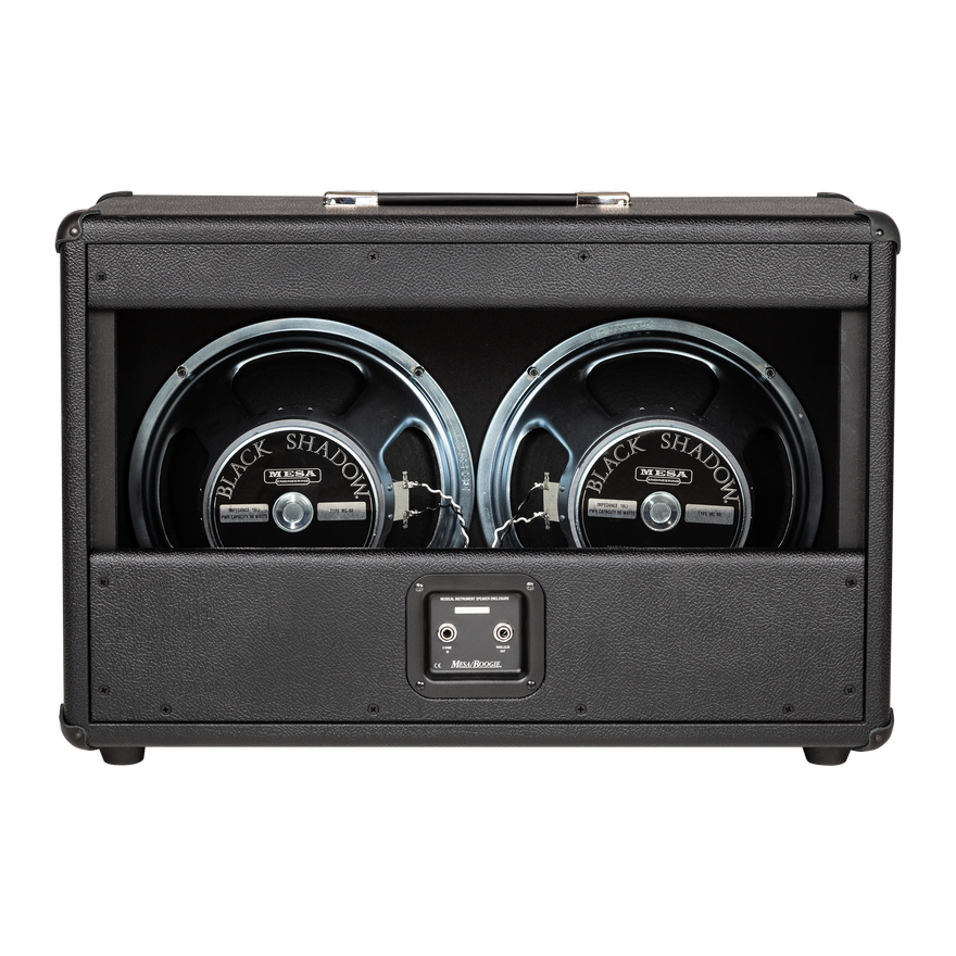 Mesa/Boogie 2x12 Boogie Open Back Cabinet, Black Bronco Cabinet Mesa/Boogie