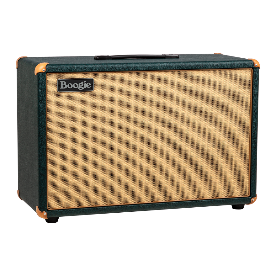 Mesa/Boogie Custom Configured 2x12 Boogie Open Back Cabinet, Emerald Bronco, Custom Speakers Cabinet Mesa/Boogie