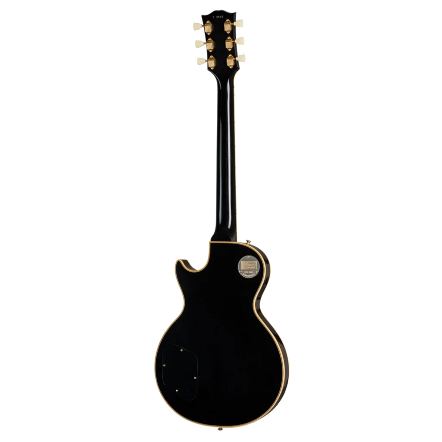 Gibson Custom 1957 Les Paul Custom Reissue 3-Pickup VOS, Ebony Electric Guitar Gibson Custom
