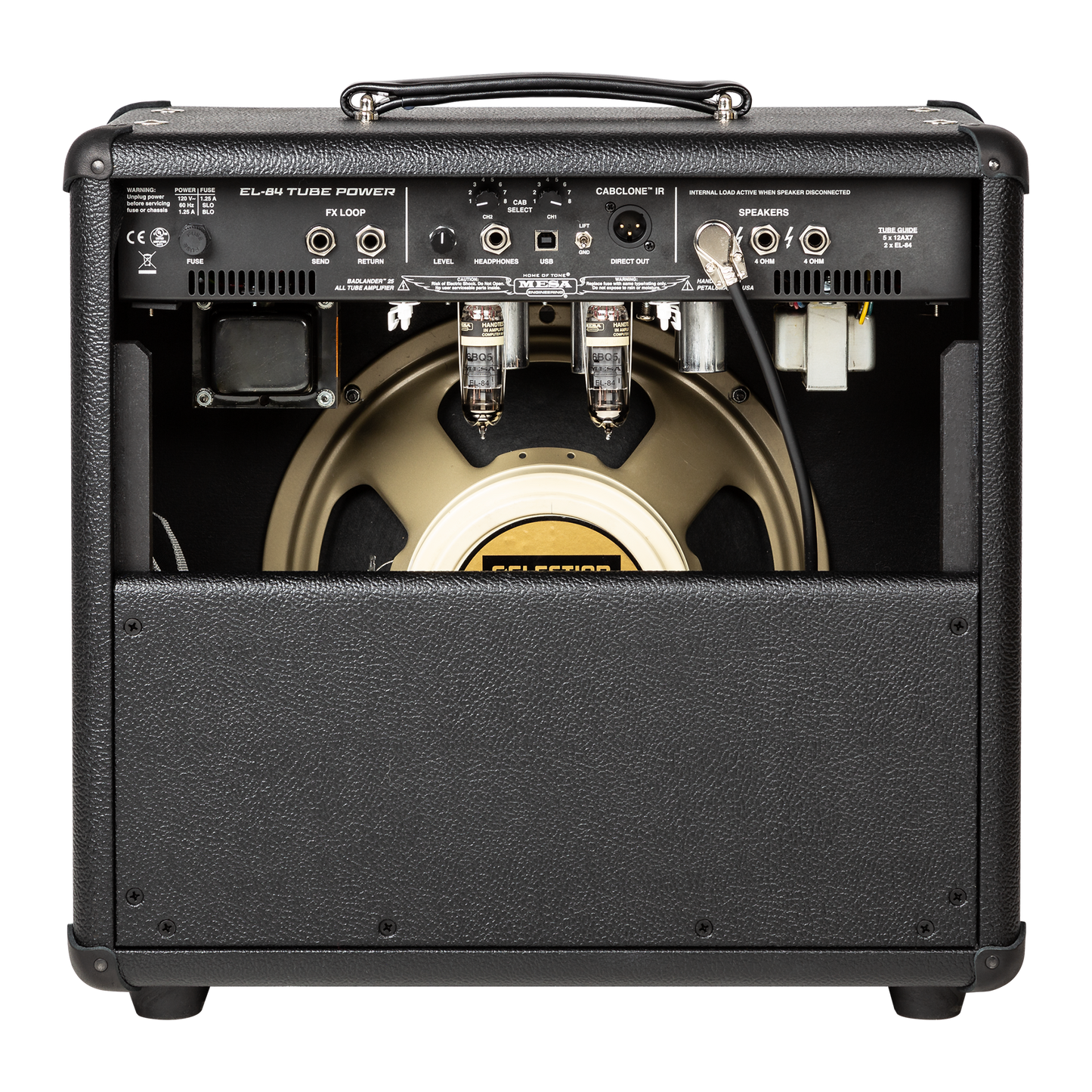 Mesa/Boogie Badlander 25 1x12 Combo, Black Bronco, EU Combo Amplifier Mesa/Boogie