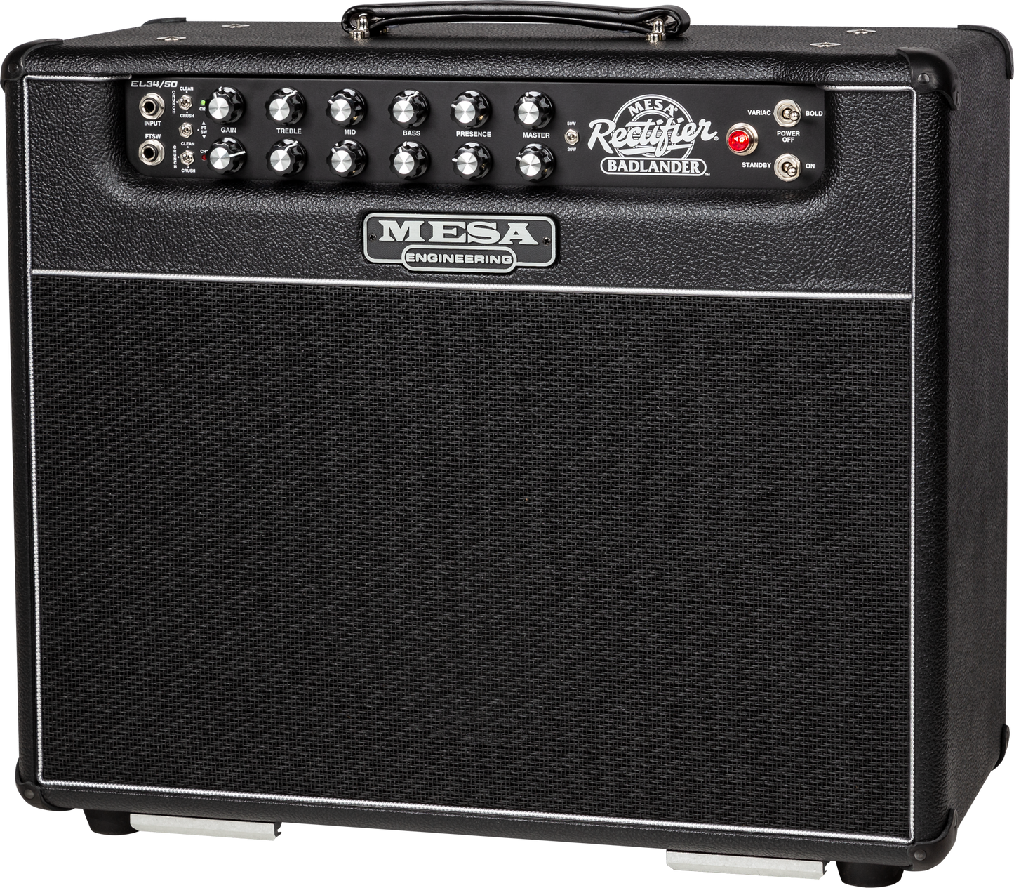 Mesa/Boogie Badlander 50 1x12 Combo, Black Bronco Combo Amplifier Mesa/Boogie