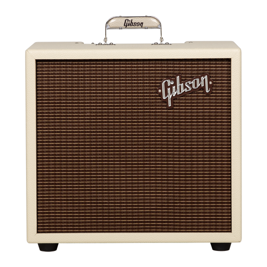 Gibson Falcon 5 1x10 Combo, Cream Bronco Vinyl with Oxblood Grille Combo Amplifier Gibson