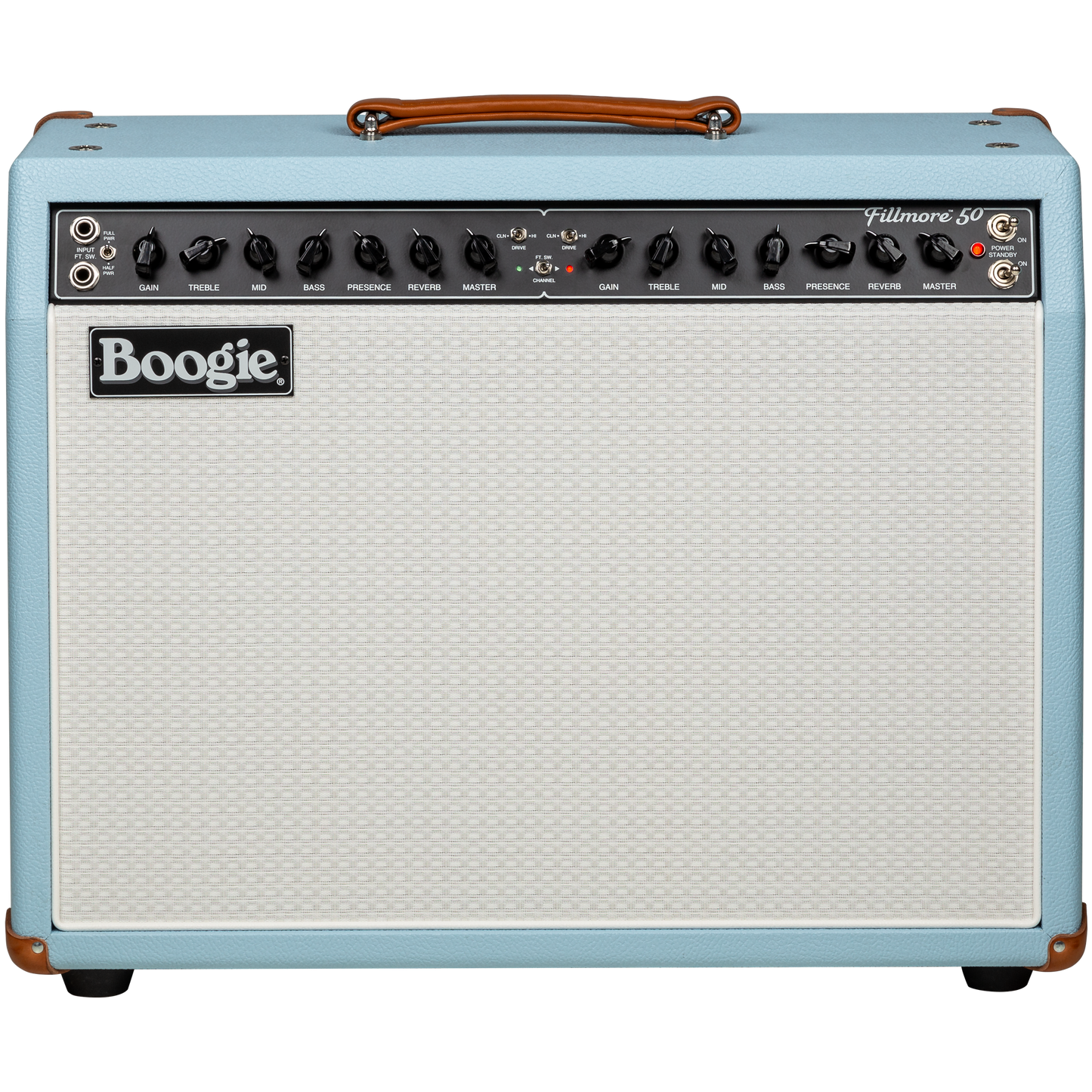 Mesa/Boogie Custom Configured Fillmore 50 1x12 Combo, Baby Blue Bronco Combo Amplifier Mesa/Boogie