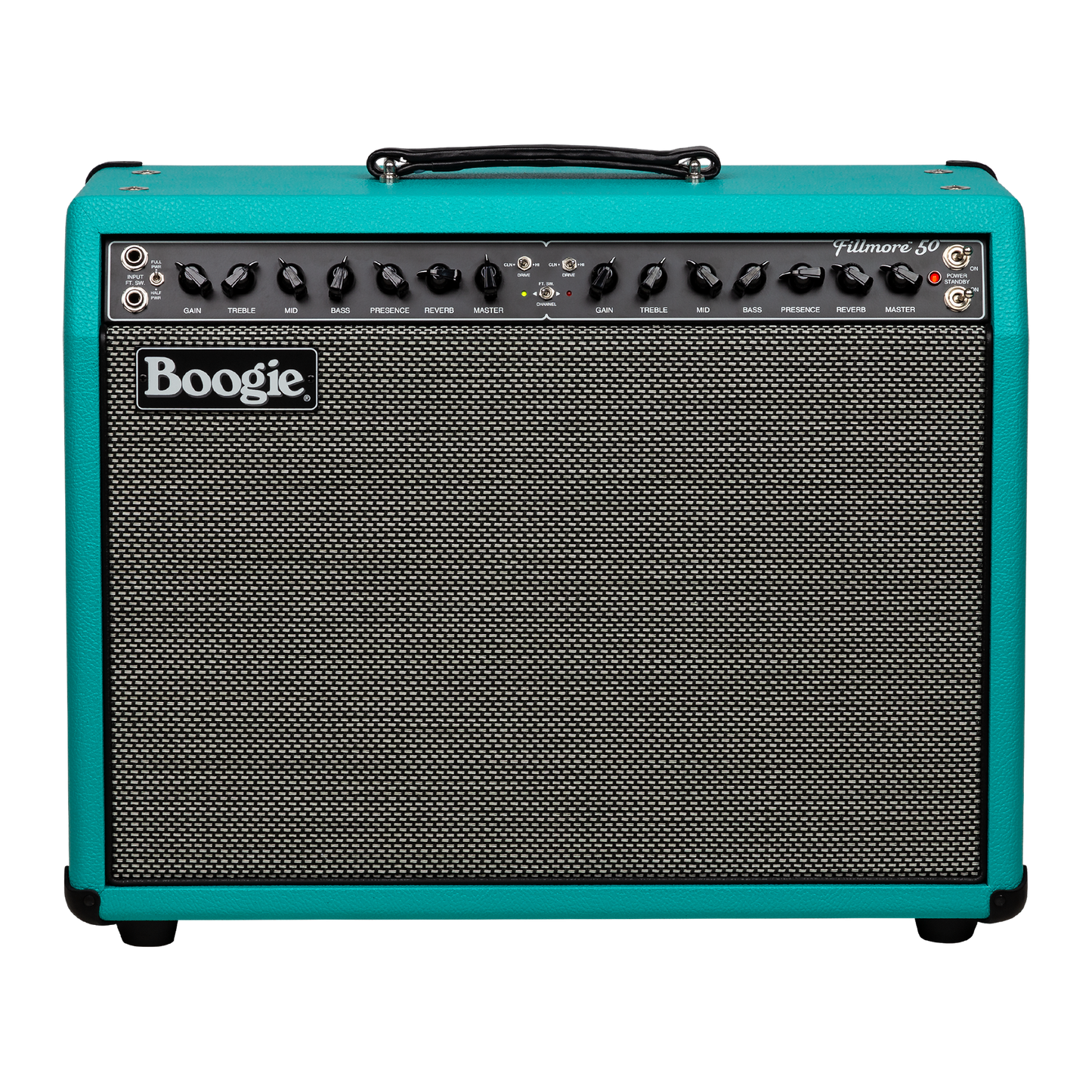 Mesa/Boogie Custom Configured Fillmore 50 1x12 Combo, Teal Bronco, Custom Speaker Combo Amplifier Mesa/Boogie