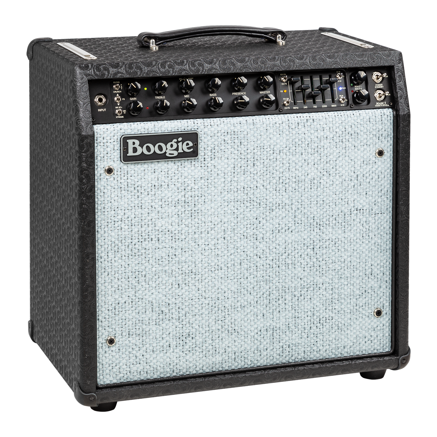 Mesa/Boogie Custom Configured Mark Five: 35 1x12 Combo Limited Edition, Custom Speaker, Black Comet Combo Amplifier Mesa/Boogie