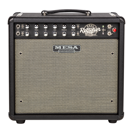 Mesa/Boogie Recto-Verb 25 1x12 Combo, Black Bronco Combo Amplifier Mesa/Boogie
