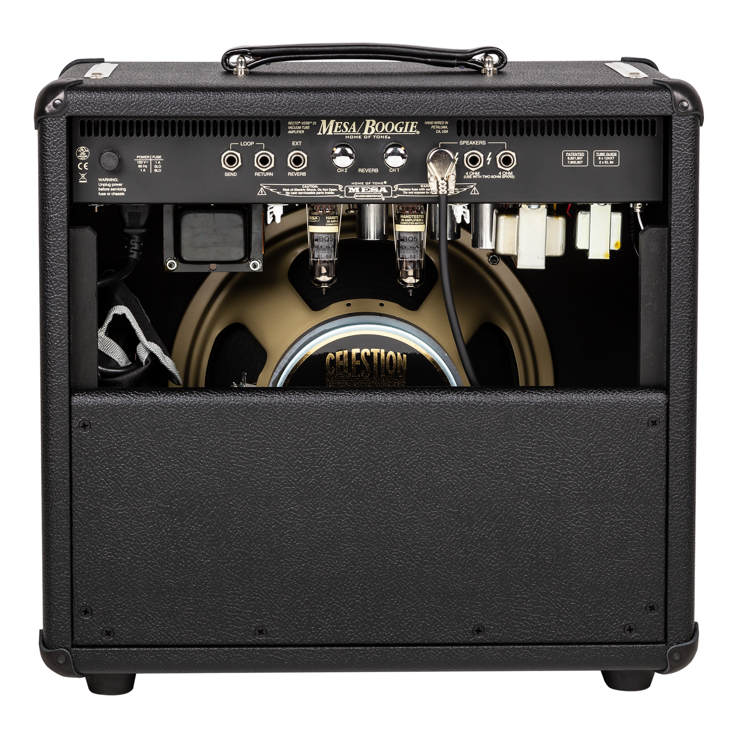 Mesa/Boogie Recto-Verb 25 1x12 Combo, Black Bronco, EU Combo Amplifier Mesa/Boogie