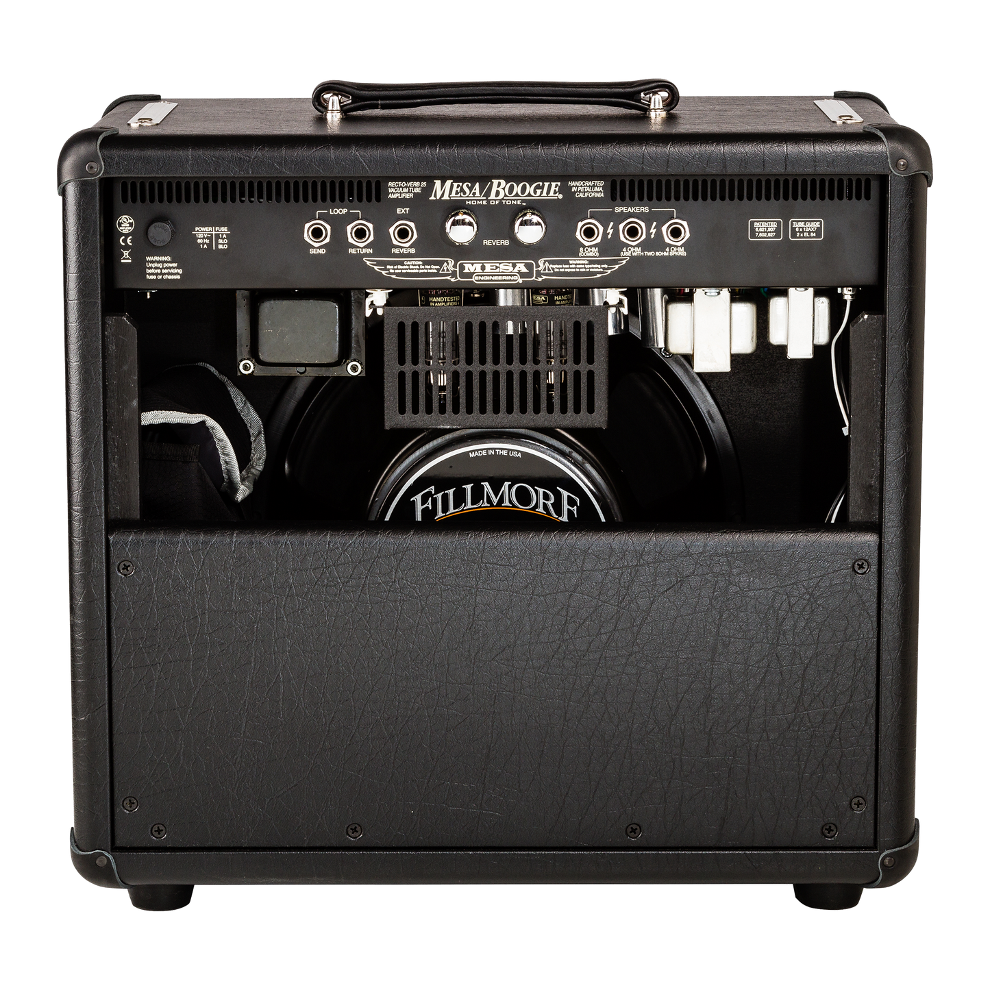 Mesa/Boogie Recto-Verb 25 1x12 Combo, Black Taurus Combo Amplifier Mesa/Boogie