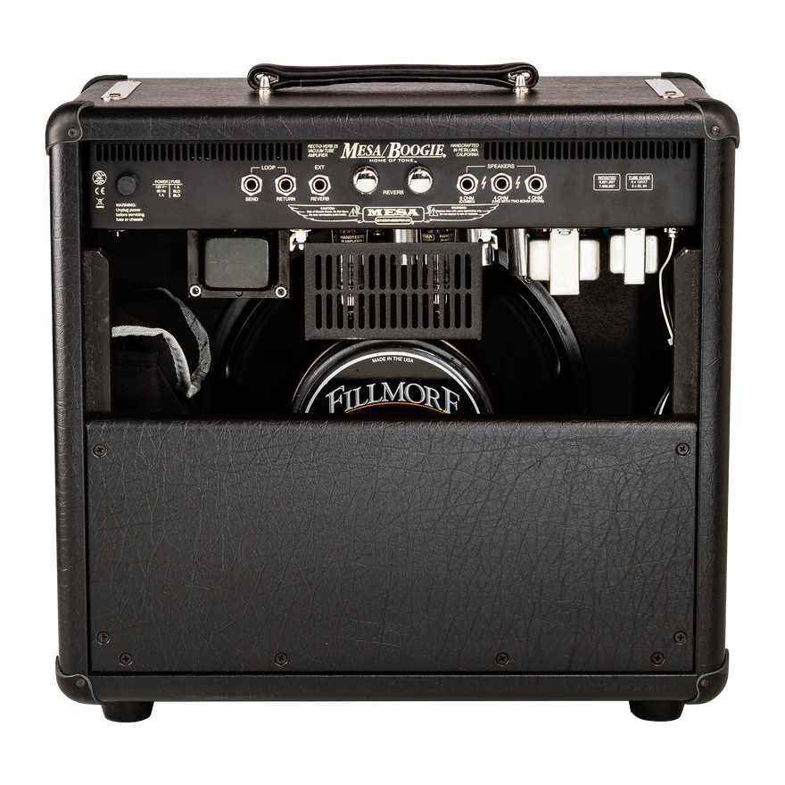 Mesa/Boogie Recto-Verb 25 1x12 Combo, Black Taurus Combo Amplifier Mesa/Boogie