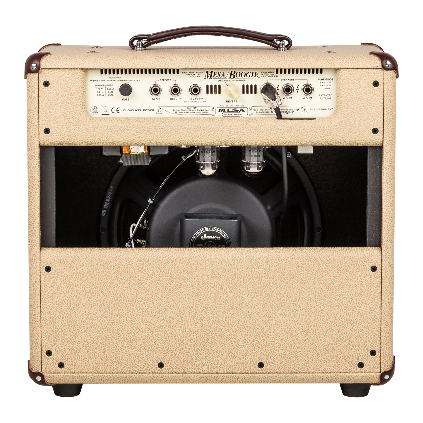 Mesa/Boogie Custom Configured California Tweed 6V6 2:20 1x12 Combo, British Tan Bronco Combo Amplifier Mesa/Boogie