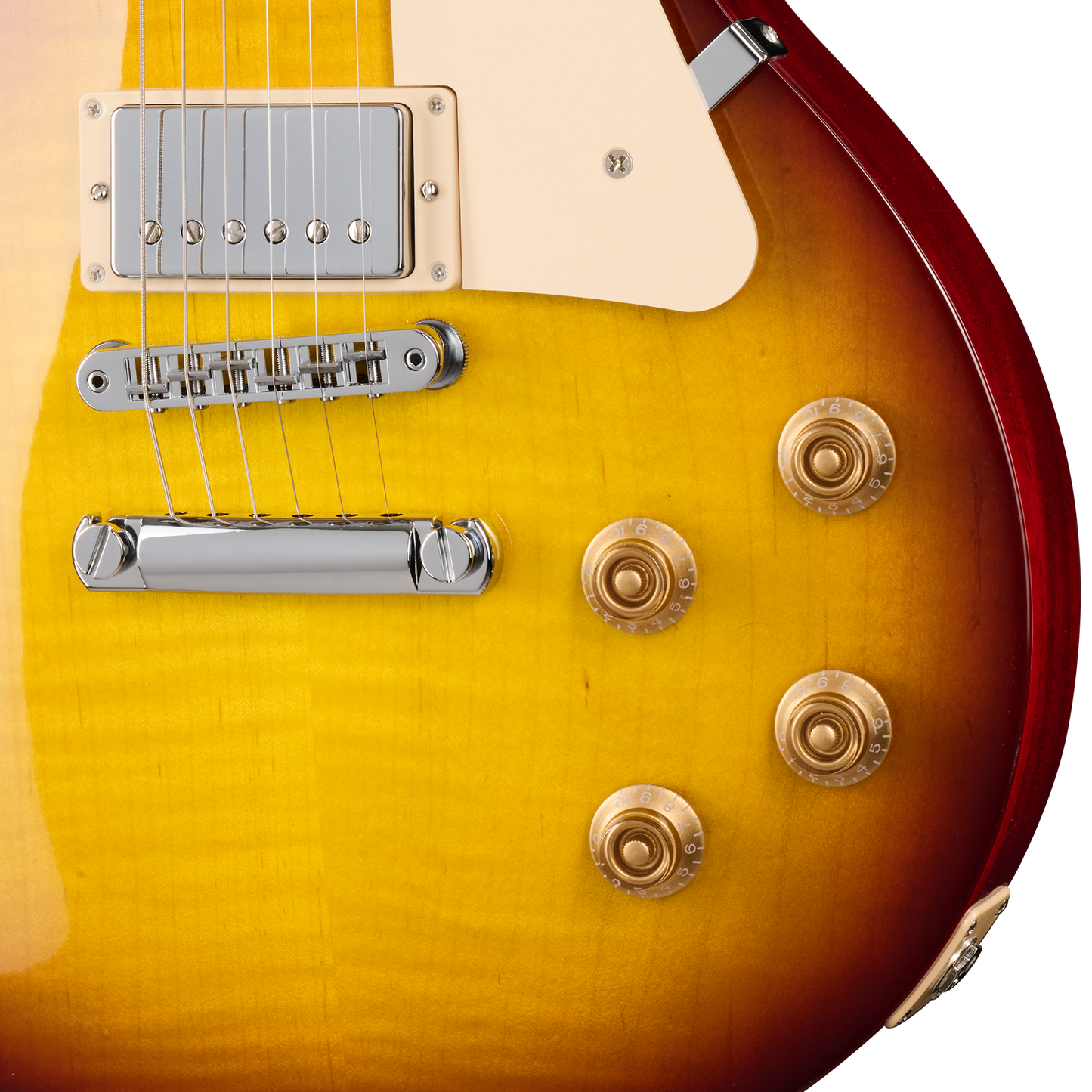 Gibson Les Paul Studio Figured Top, Iced Tea, Exclusive Electric Guitar Gibson