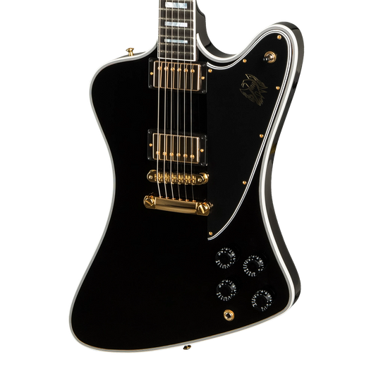 Gibson Custom Firebird Custom, Ebony, Gloss Electric Guitar Gibson Custom