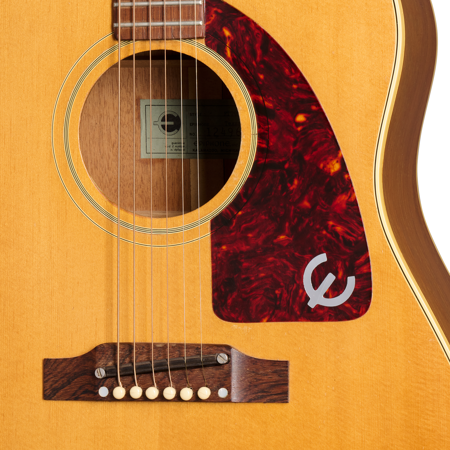 Gibson Certified Vintage 1962 Epiphone FT-79N Texan, Natural Acoustic Guitar Gibson Certified Vintage
