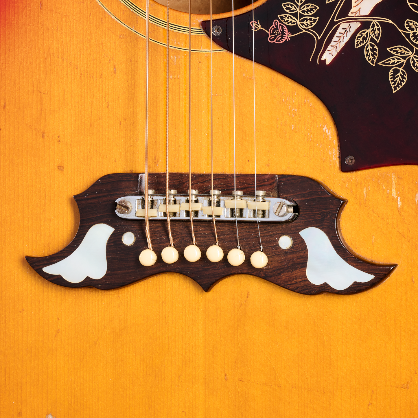 Gibson Certified Vintage 1968 Gibson Dove, Heritage Cherry Sunburst Acoustic Guitar Gibson Certified Vintage