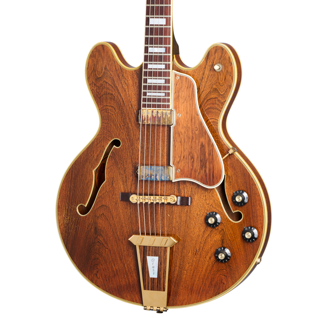 Gibson Certified Vintage 1969 Gibson Crest, Natural Electric Guitar Gibson Certified Vintage