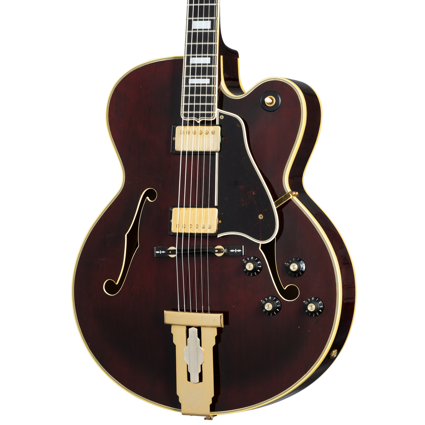 Gibson Certified Vintage 1978 Custom L-5 CES, Wine Red Electric Guitar Gibson Certified Vintage