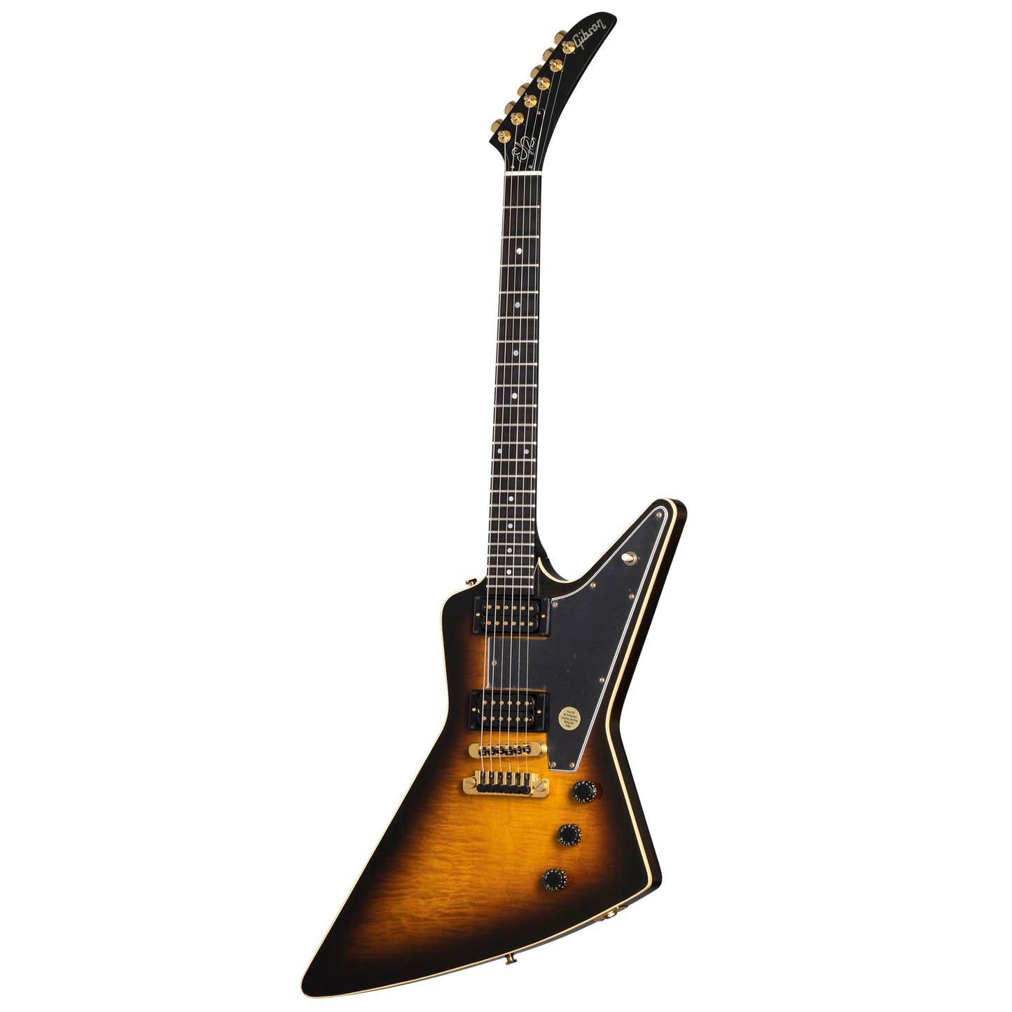 Gibson Certified Vintage 1982 Gibson Explorer E2 CMT, Tobacco Sunburst Electric Guitar Gibson Certified Vintage