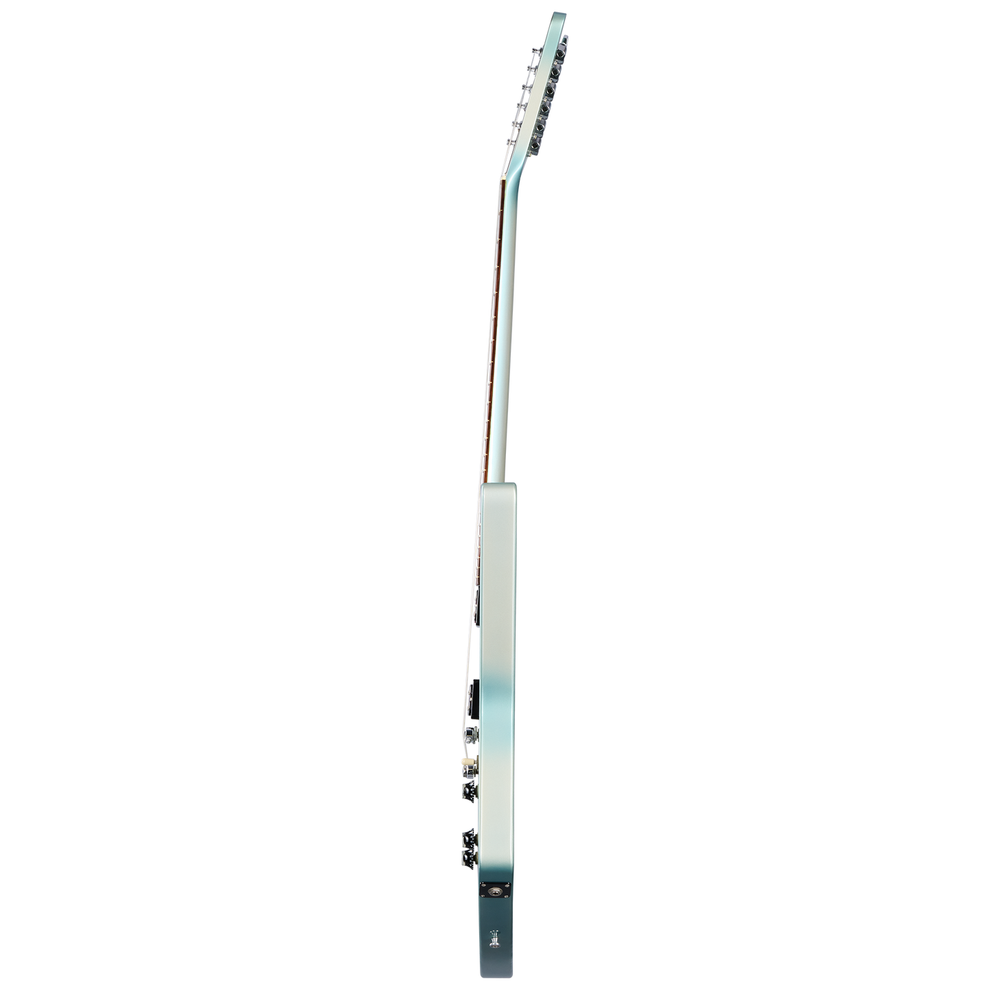 Gibson Certified Vintage 1984 Explorer, Blue Silverburst Electric Guitar Gibson Certified Vintage