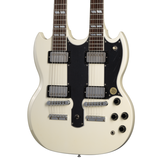Gibson Certified Vintage 1986 Gibson EDS-1275, Alpine White Electric Guitar Gibson Certified Vintage
