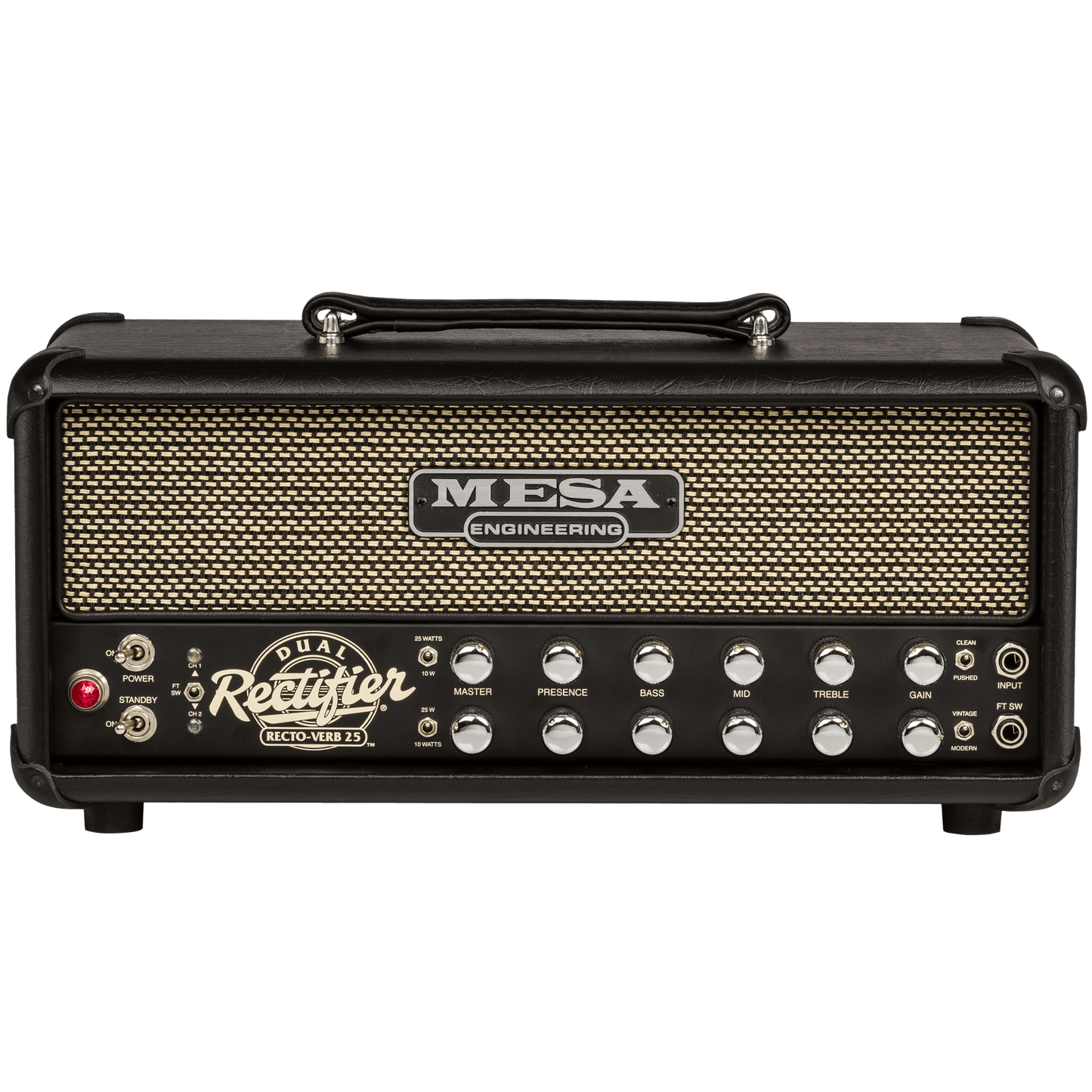 Mesa/Boogie Recto-Verb 25 Head, Black Taurus Head Mesa/Boogie