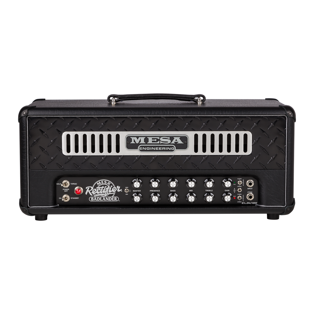 Mesa/Boogie Badlander 100 Head, Black Taurus Head Mesa/Boogie