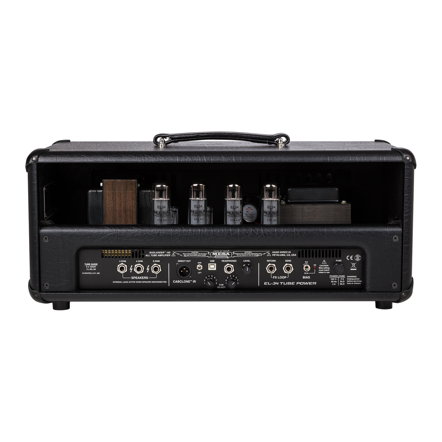Mesa/Boogie Badlander 100 Head, Black Taurus Head Mesa/Boogie