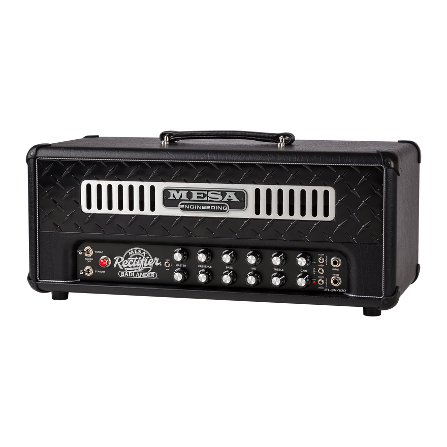 Mesa/Boogie Badlander 100 Head, Black Taurus Head Mesa/Boogie