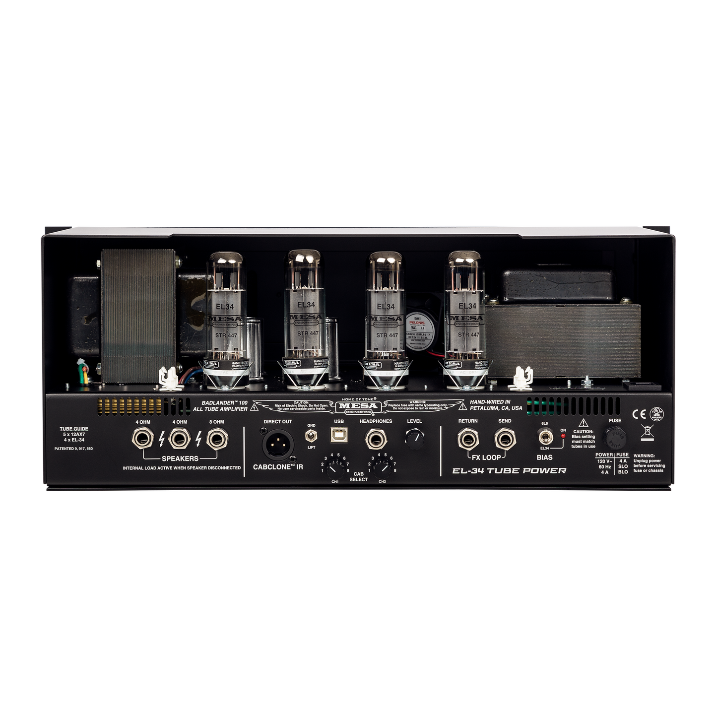 Mesa/Boogie Badlander 100 Rackmount Head, EU Head Mesa/Boogie
