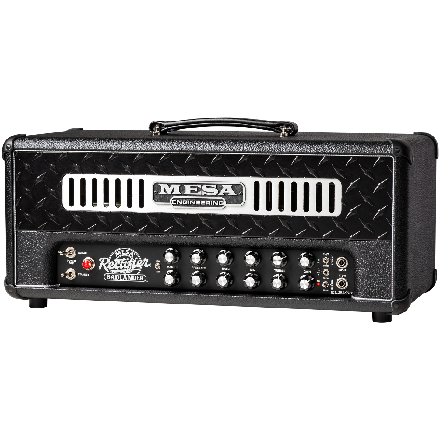 Mesa/Boogie Badlander 50 Head, Black Bronco, EU Head Mesa/Boogie