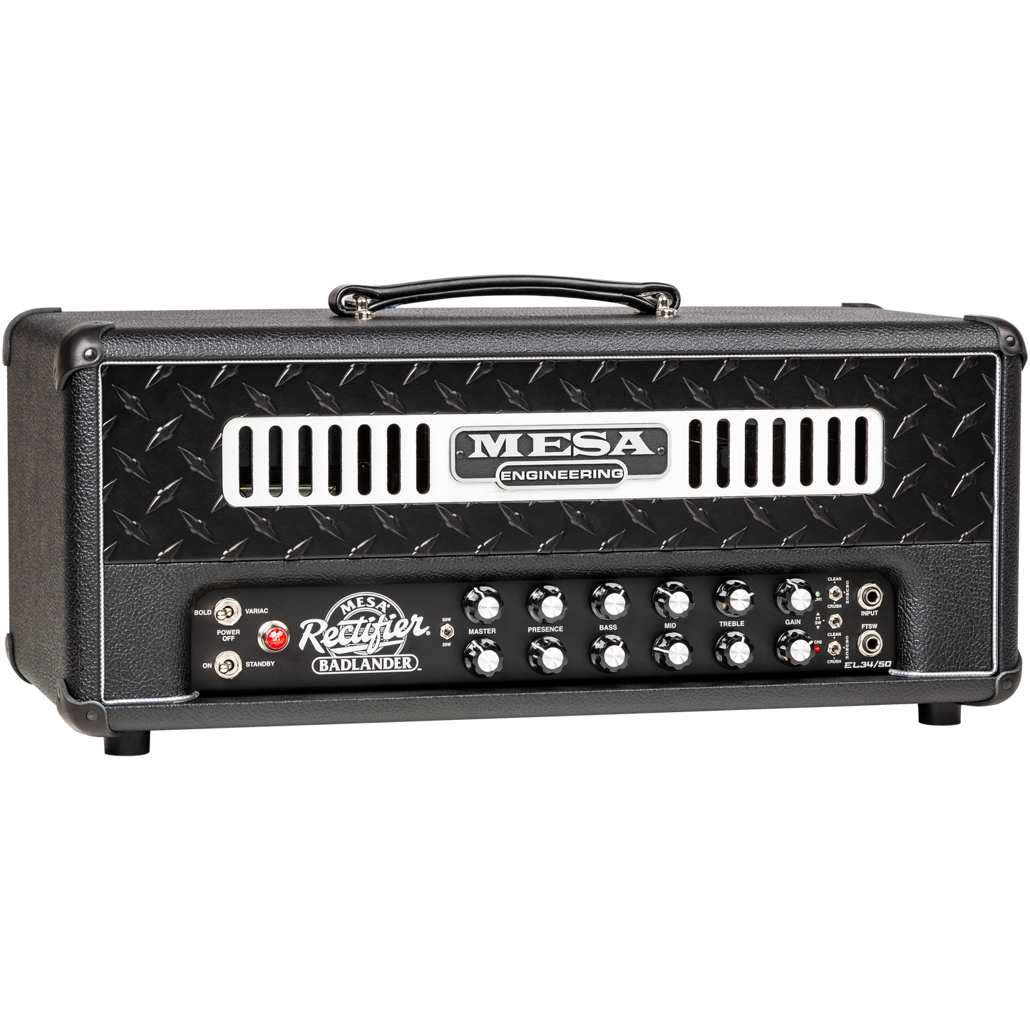 Mesa/Boogie Badlander 50 Head, Black Bronco, EU Head Mesa/Boogie