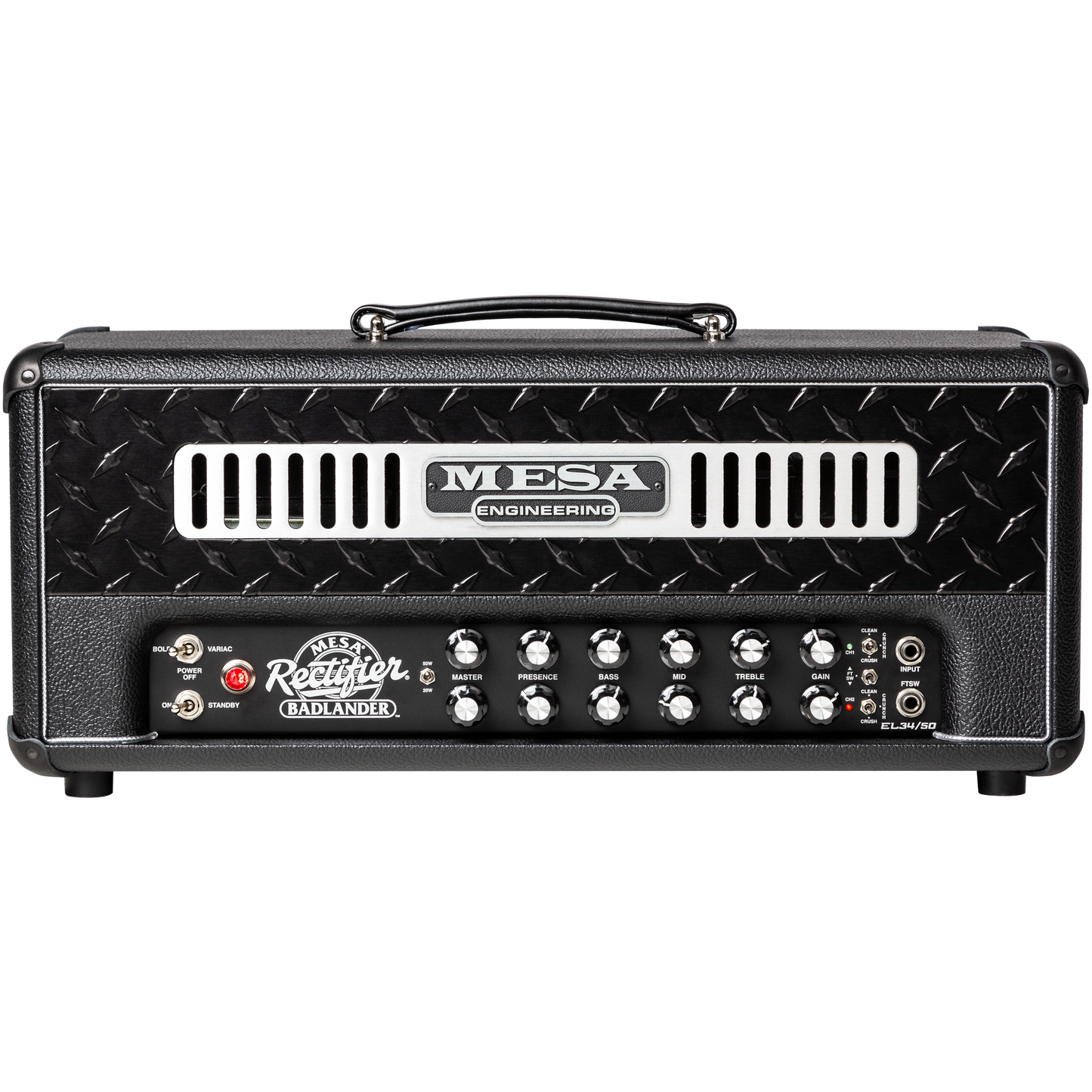 Mesa/Boogie Badlander 50 Head, Black Bronco, EU Head Mesa/Boogie