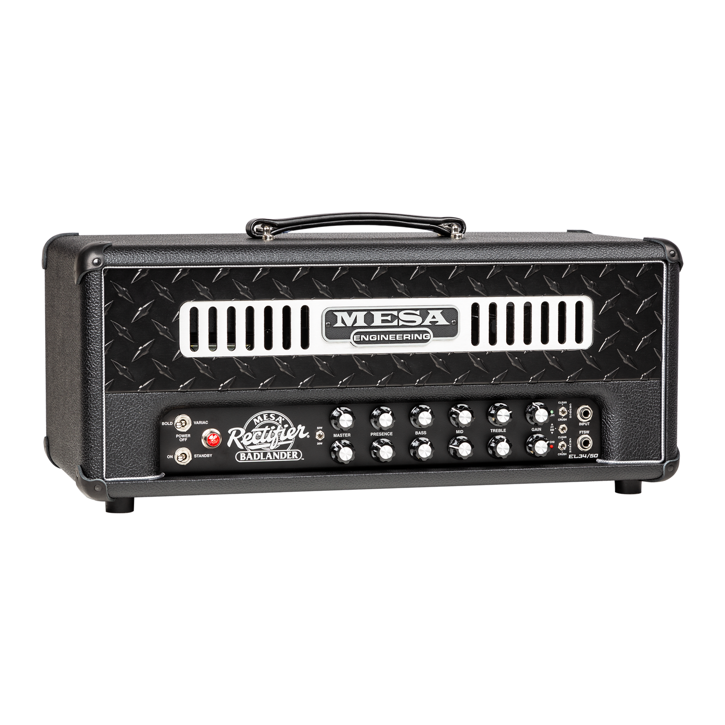 Mesa/Boogie Badlander 50 Head, Black Bronco, UK Head Mesa/Boogie