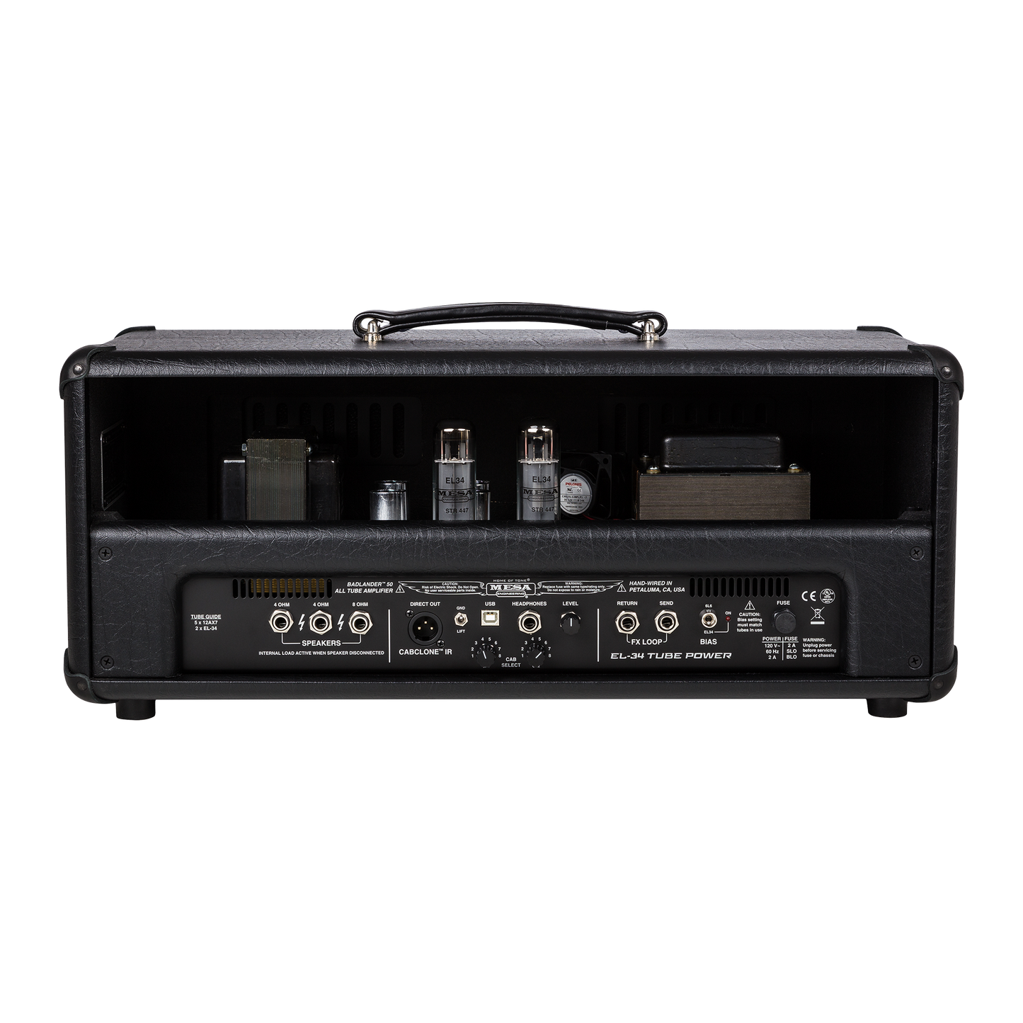 Mesa/Boogie Badlander 50 Head, Black Taurus Head Mesa/Boogie