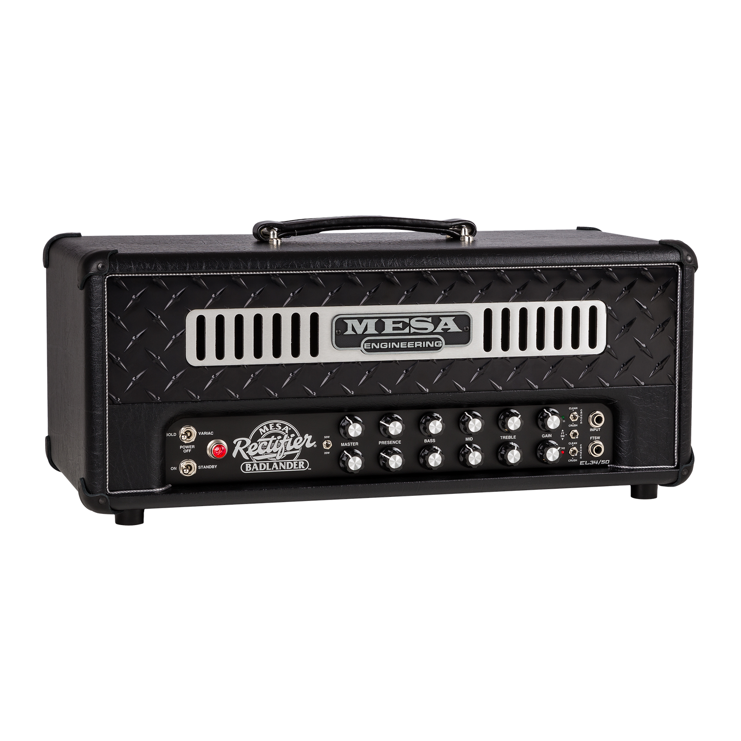 Mesa/Boogie Badlander 50 Head, Black Taurus Head Mesa/Boogie