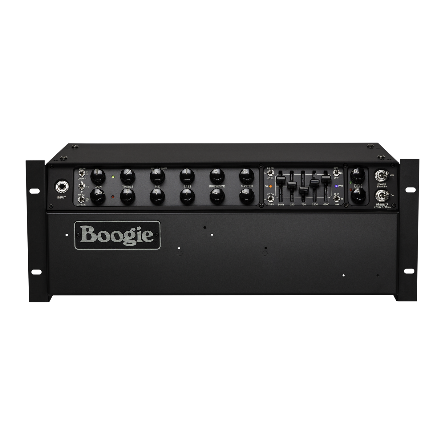 Mesa/Boogie Mark Five: 35 Rackmount, Black Head Mesa/Boogie