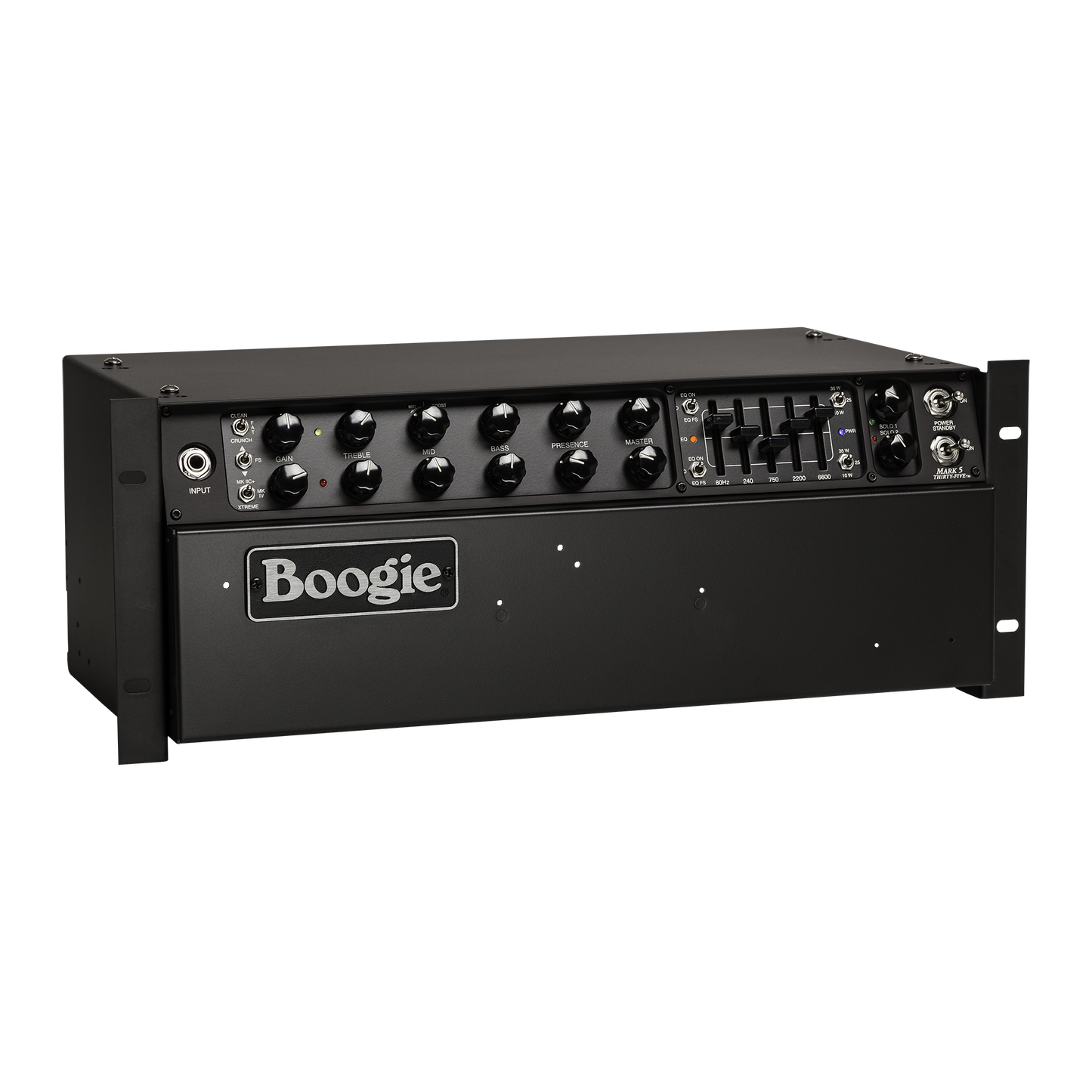 Mesa/Boogie Mark Five: 35 Rackmount, Black Head Mesa/Boogie