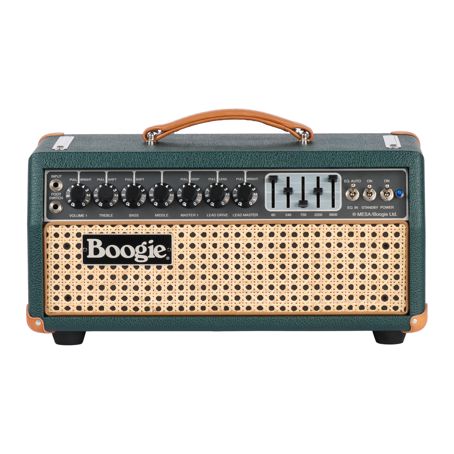 Mesa/Boogie Custom Configured Mark IIC+ Head, Emerald Bronco