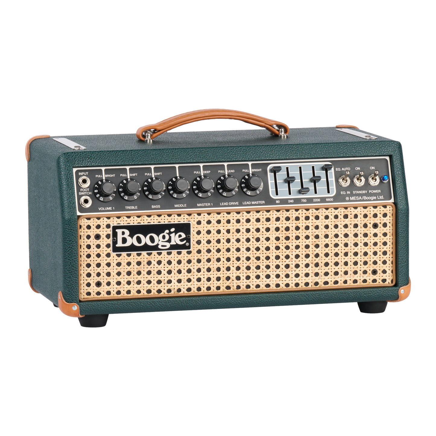 Mesa/Boogie Custom Configured Mark IIC+ Head, Emerald Bronco