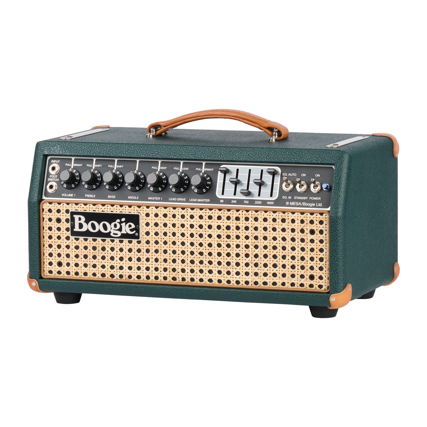 Mesa/Boogie Custom Configured Mark IIC+ Head, Emerald Bronco