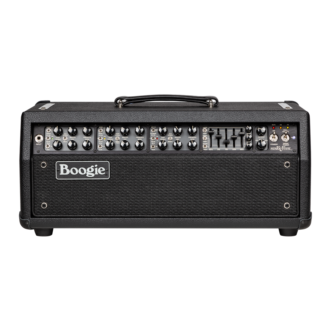 Mesa/Boogie Mark V Medium Head, Black Bronco Head Mesa/Boogie