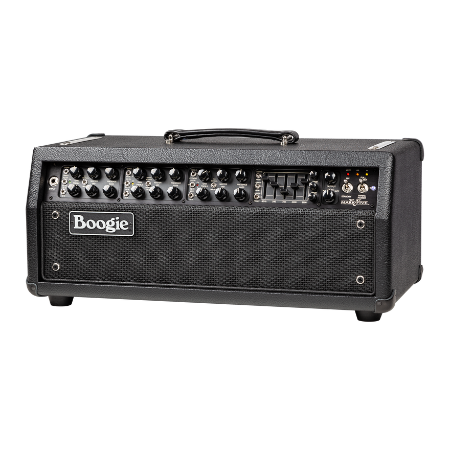 Mesa/Boogie Mark V Medium Head, Black Bronco Head Mesa/Boogie