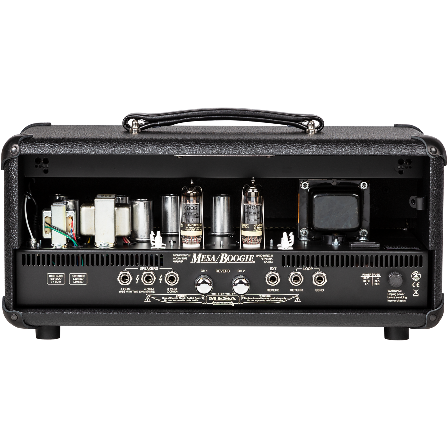 Mesa/Boogie Recto-Verb 25 Head, Black Bronco, UK Head Mesa/Boogie